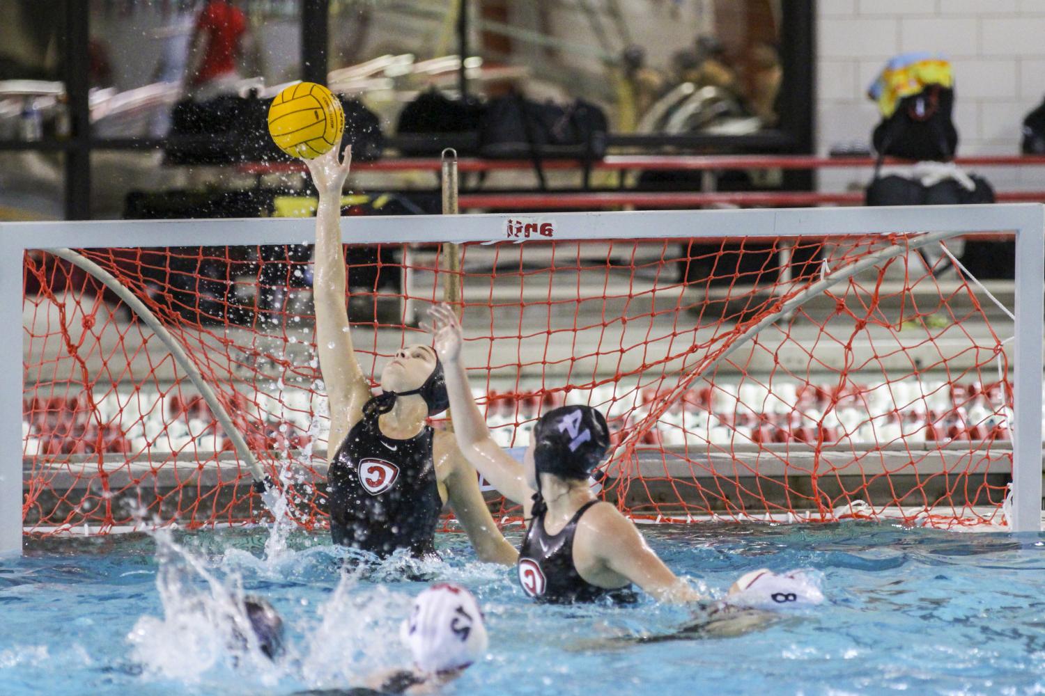 <a href='http://65bv.mokmingsky.com'>全球十大赌钱排行app</a> student athletes compete in a water polo tournament on campus.